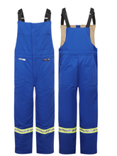 Load image into Gallery viewer, UltraSoft® 9 oz Insulated Bib Pants By IFR Workwear Style 225 - Royal Blue
