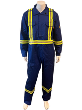 Load image into Gallery viewer, FireZero 9oz CSA Coverall - Royal Blue
