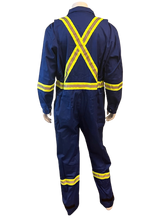 Load image into Gallery viewer, FireZero 9oz CSA Coverall - Royal Blue

