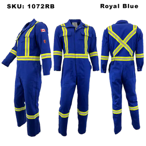 Atlas Guardian® FR/AR Mens Coveralls - Royal Blue