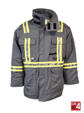 Load image into Gallery viewer, UltraSoft® 9 oz Insulated Parka By IFR Workwear Style 215 - Grey
