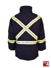 Load image into Gallery viewer, UltraSoft® 9 oz Insulated Parka By IFR Workwear Style 215 - Navy

