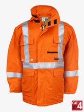 Load image into Gallery viewer, UltraSoft® 9 oz Insulated Parka By IFR Workwear Style 515 - Orange
