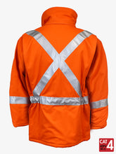 Load image into Gallery viewer, UltraSoft® 9 oz Insulated Parka By IFR Workwear Style 515 - Orange
