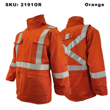 Load image into Gallery viewer, Atlas Guardian® FR/AR Insulated Parka 2” - Orange
