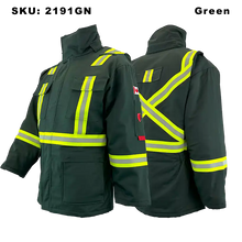 Load image into Gallery viewer, Atlas Guardian® FR/AR Insulated Parka - Green
