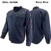 Load image into Gallery viewer, Atlas FR/AR Work Shirt - Navy
