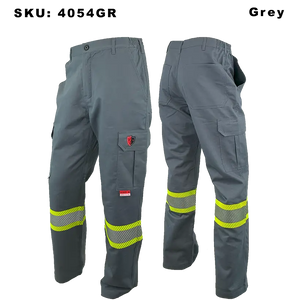 Atlas FR/AR Cargo Pants with 4” Striping - Grey