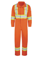 Load image into Gallery viewer, Bulwark Premium FR Mining Coverall 4” - Orange
