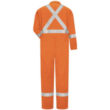 Load image into Gallery viewer, Bulwark Premium FR Mining Coverall 2” Silver - Orange
