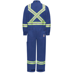 Bulwark IQ Series Men’s Mobility Coverall - Royal Blue