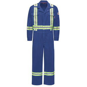 Bulwark IQ Series Men’s Mobility Coverall - Royal Blue