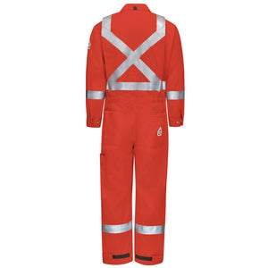 Bulwark IQ Series Men’s Mobility Coverall - Orange