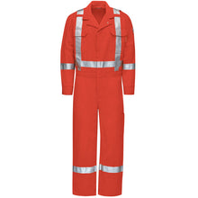 Load image into Gallery viewer, Bulwark IQ Series Men’s Mobility Coverall - Orange
