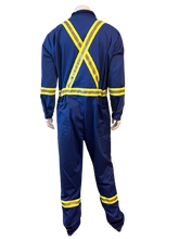 Load image into Gallery viewer, Alsco UltraSoft® FR/AR CSA Coverall 9oz - Royal Blue
