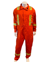 Load image into Gallery viewer, Alsco UltraSoft® FR/AR Coverall 9oz - Orange
