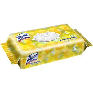 Lysol Wipes Flat Pack 80 Count